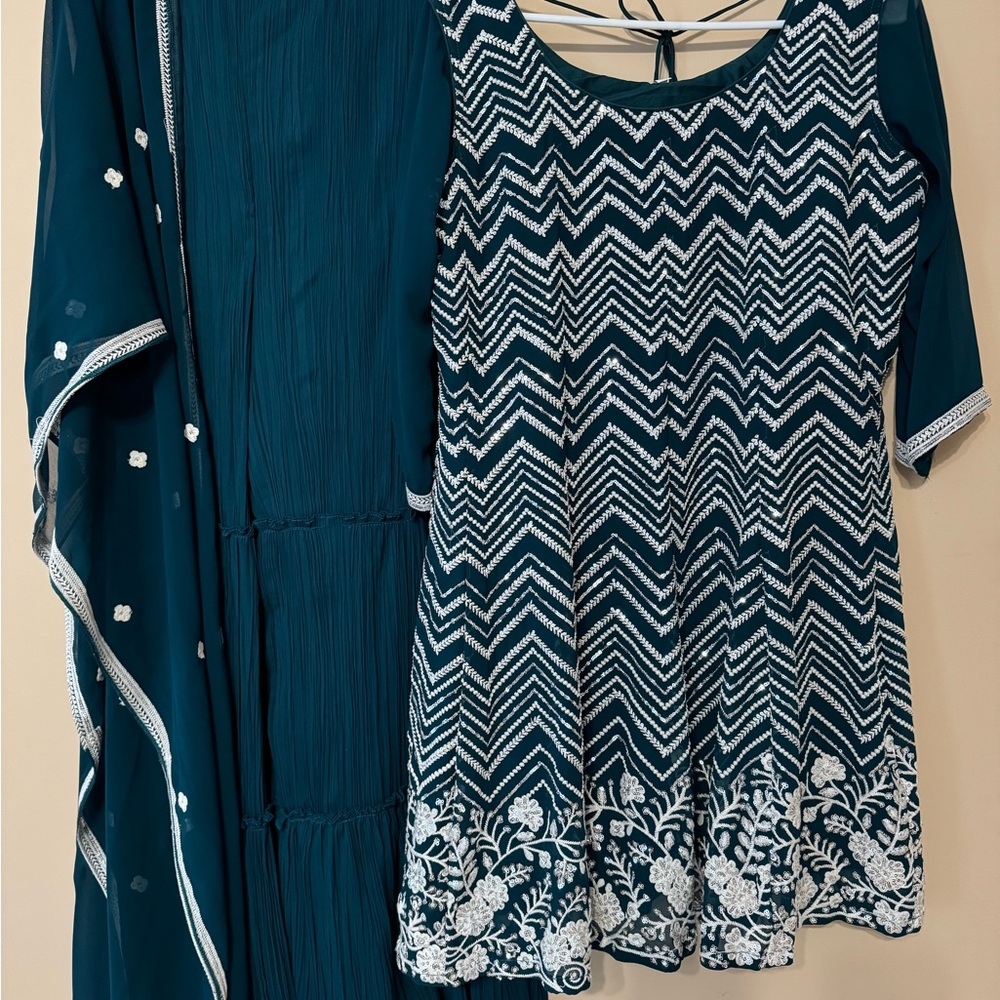 Indian traditional outfit dress party kameez